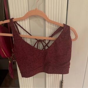 CUTE PURPLE ATHLETA SPORTS BRA